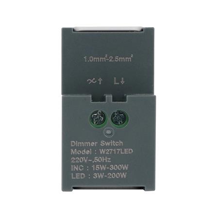 สวิตช์หรี่ไฟ LED HACO TJ-W2717 300 วัตต์ สีขาว_3