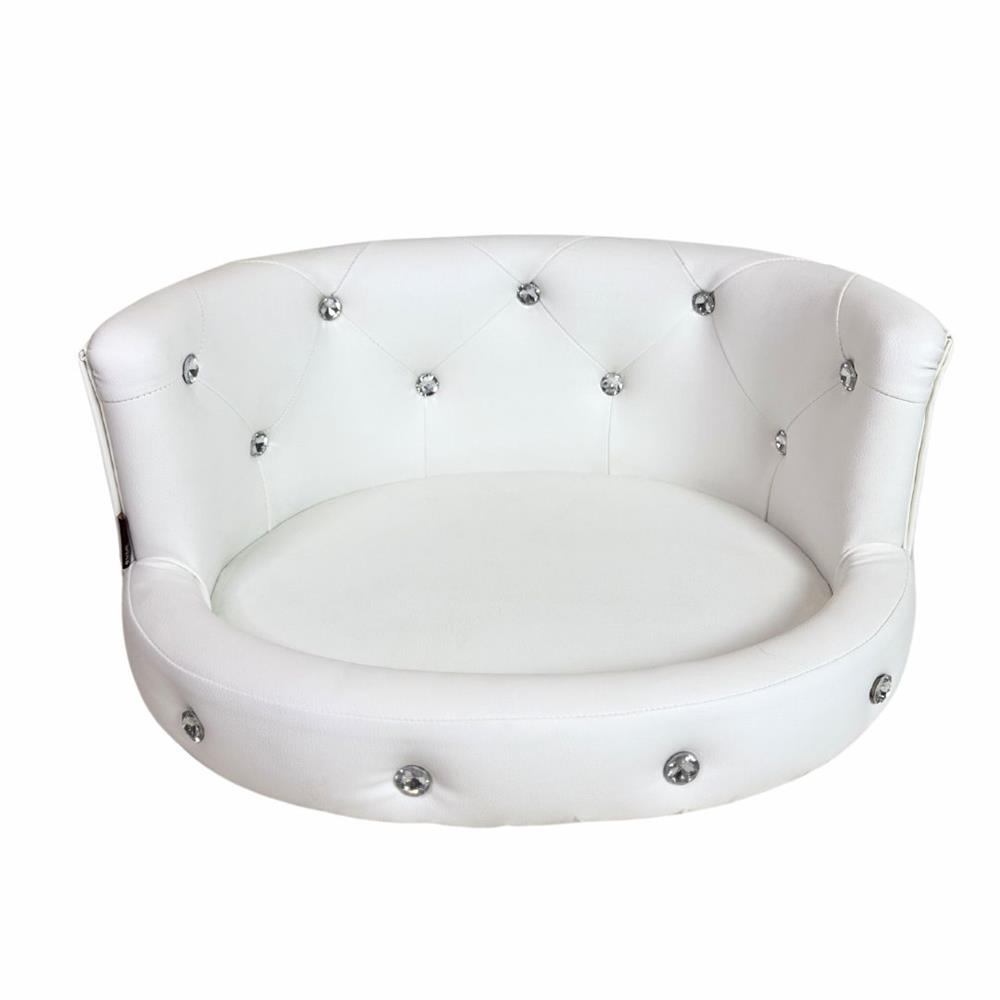 โซฟาสัตว์เลี้ยง PET BUDDY PB05S 26X55X46 ซม. สีขาว