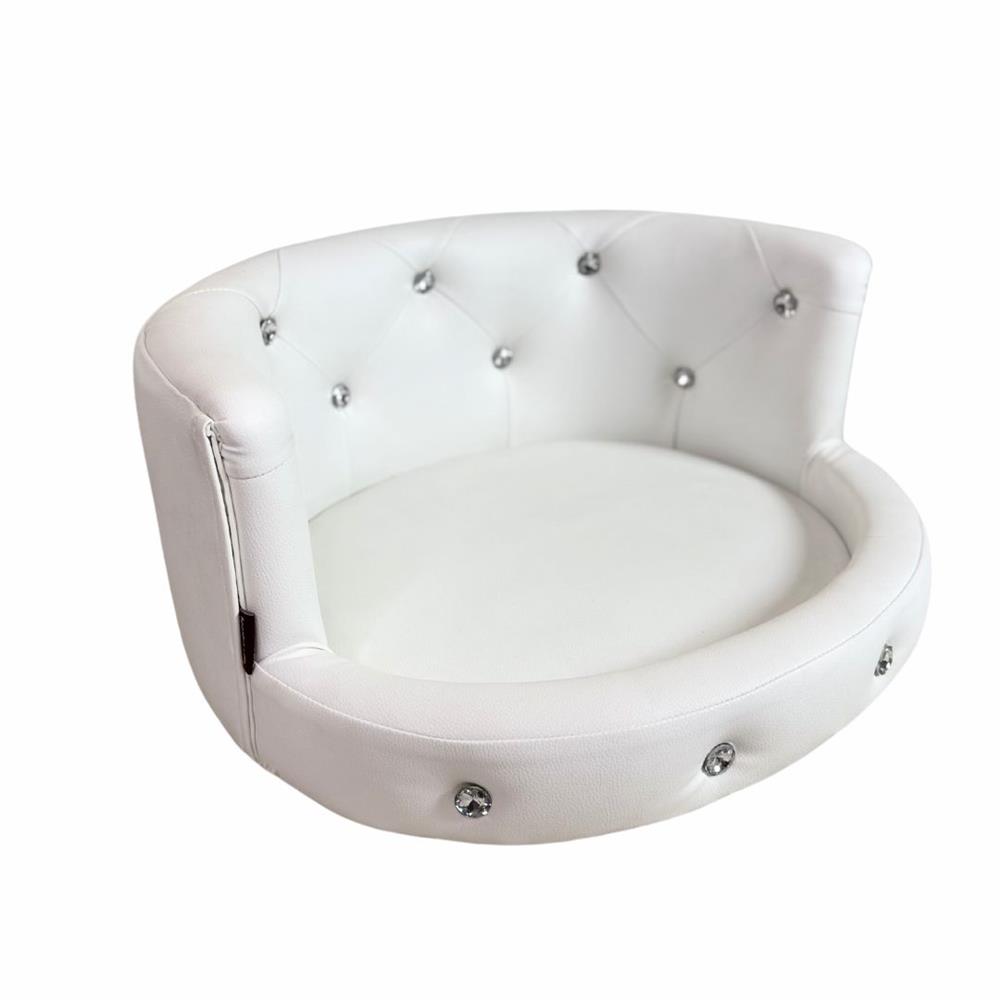 โซฟาสัตว์เลี้ยง PET BUDDY PB05S 26X55X46 ซม. สีขาว