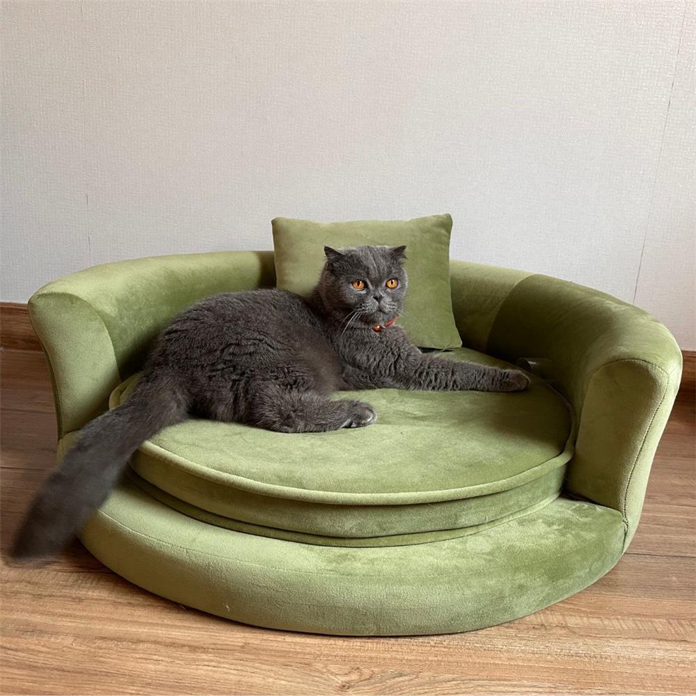 โซฟาสัตว์เลี้ยง PET BUDDY PB03 65X55X32 ซม. สีเขียว