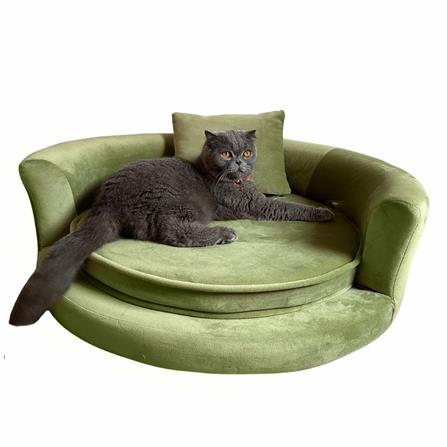 โซฟาสัตว์เลี้ยง PET BUDDY PB03 65X55X32 ซม. สีเขียว_0