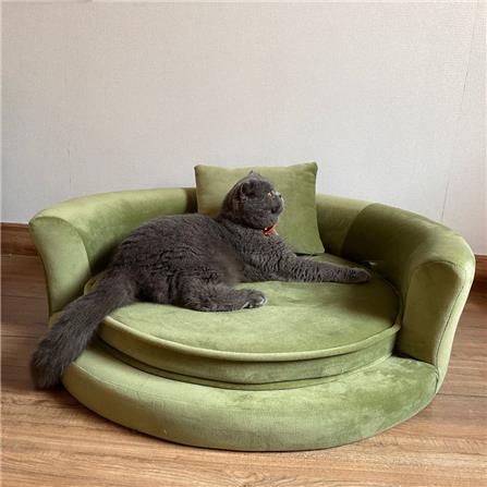 โซฟาสัตว์เลี้ยง PET BUDDY PB03 65X55X32 ซม. สีเขียว_2