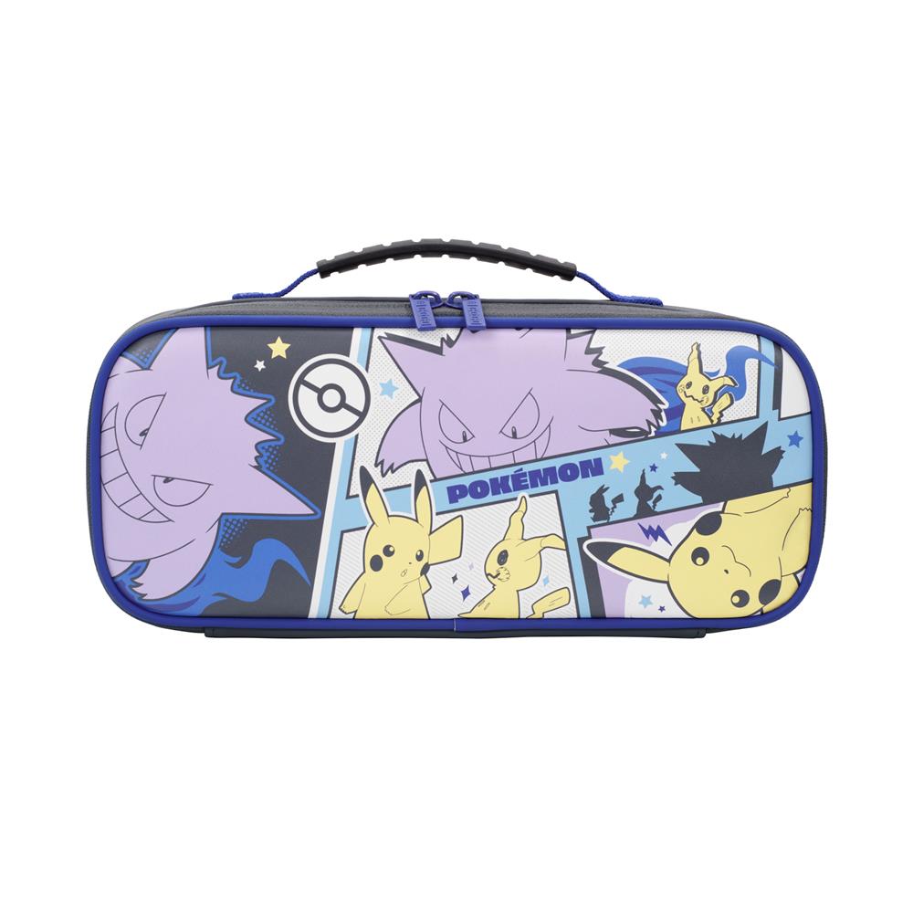 กระเป๋า NINTENDO SWITCH HORI ลาย PIKACHU, MIMIKYU & GENGAR สีน้ำเงิน