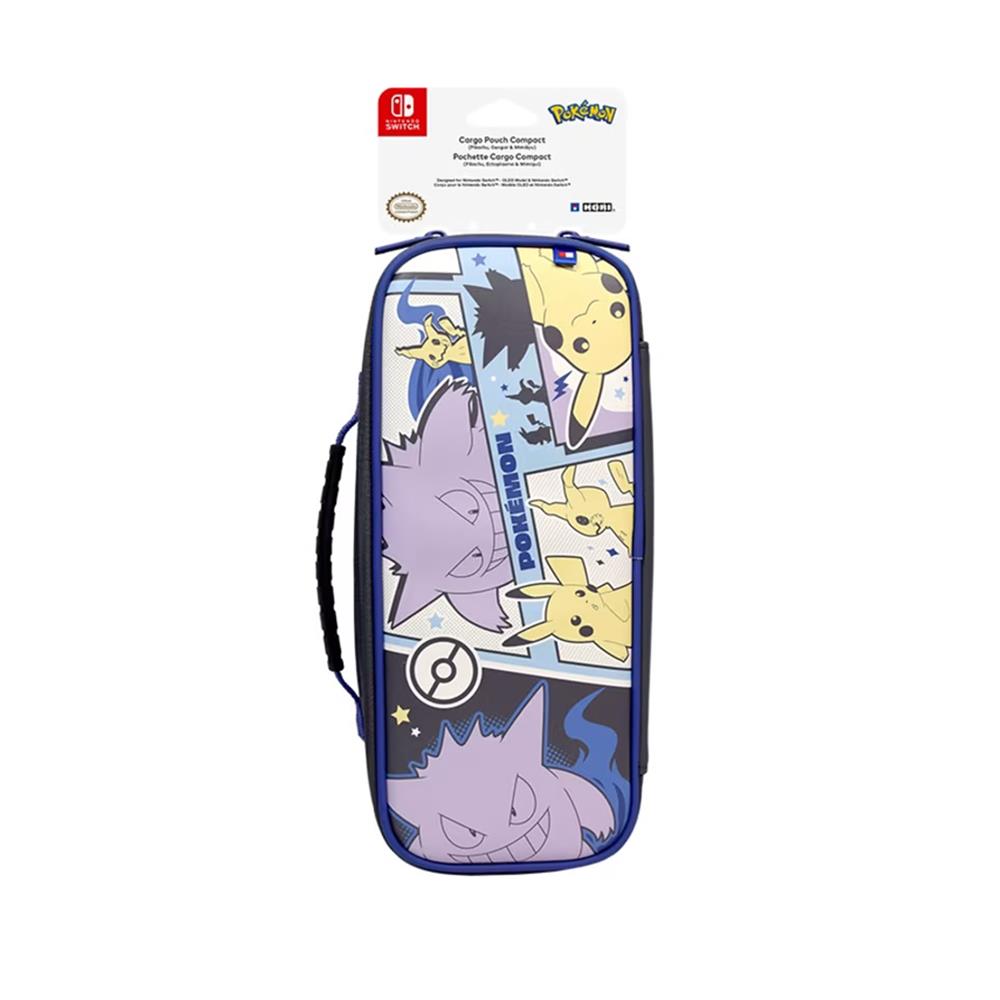 กระเป๋า NINTENDO SWITCH HORI ลาย PIKACHU, MIMIKYU & GENGAR สีน้ำเงิน