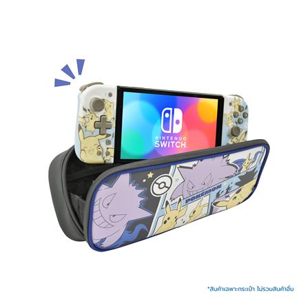 กระเป๋า NINTENDO SWITCH HORI ลาย PIKACHU, MIMIKYU & GENGAR สีน้ำเงิน_1