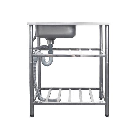 ซิงค์ขาตั้ง 1 หลุม 1 ที่พัก MESTER PSR75 เงิน_3