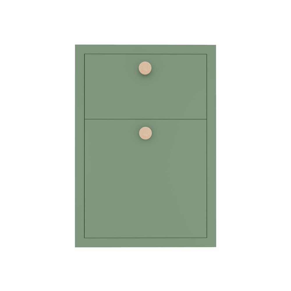 ตู้ลิ้นชัก MJ DOT 66x66 ซม. สี MATCHA