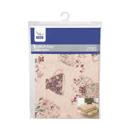 ผ้าปูโต๊ะสำเร็จเหลี่ยม KECH TEAROSE 137x180 ซม._4