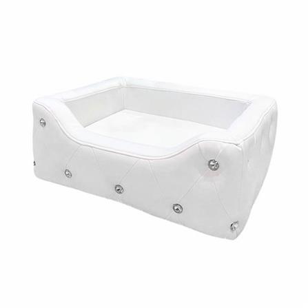 โซฟาสัตว์เลี้ยง PET BUDDY PB10 20X50X40 ซม. สีขาว_0