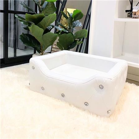 โซฟาสัตว์เลี้ยง PET BUDDY PB10 20X50X40 ซม. สีขาว_2