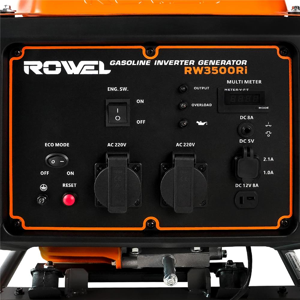 เครื่องกำเนิดไฟฟ้าเบนซิน ROWEL RW-GE-RW3500RI 220V 3.5 กิโลวัตต์