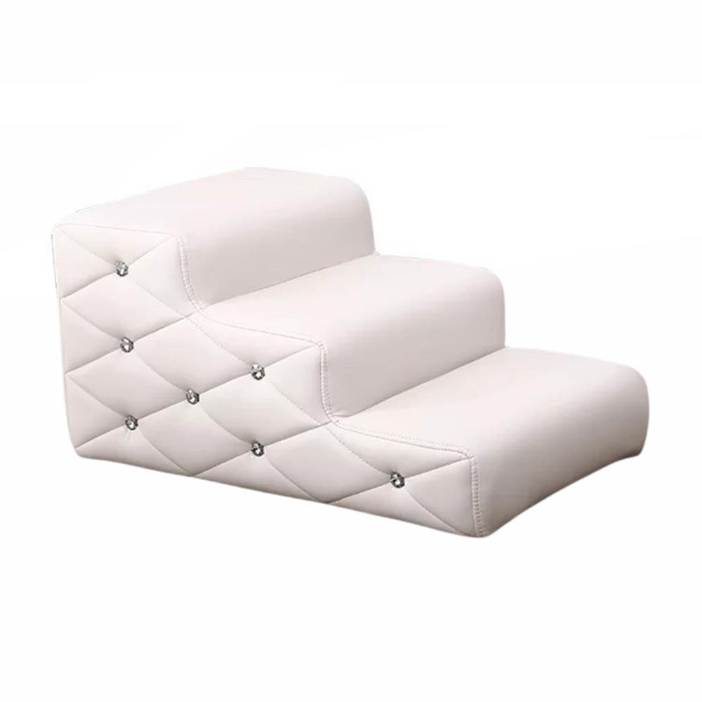 บันไดสัตว์เลี้ยง 3 ขั้น PET BUDDY PB04M สีขาว