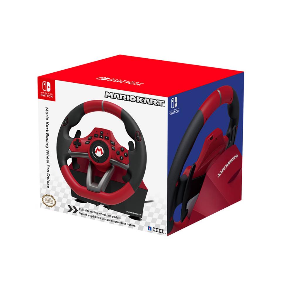 ชุดพวงมาลัย NINTENDO SWITCH HORI MARIO KART RACING WHEEL PRO DELUXE