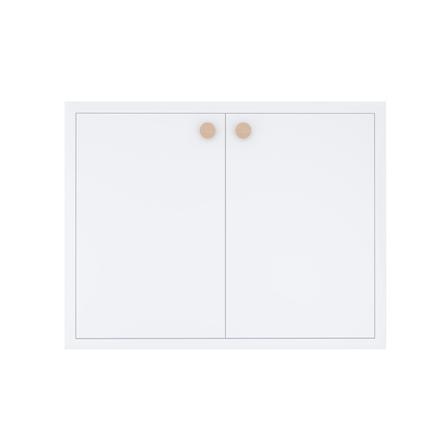 บานซิงค์คู่ MJ DOT 86x66 ซม. สี WHITE_0