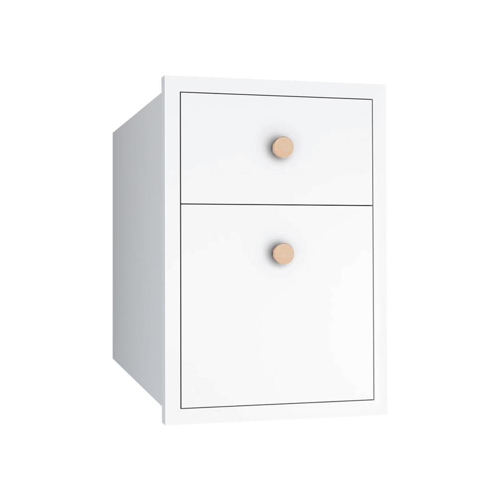 ตู้ลิ้นชัก MJ DOT 46x66 ซม. สี WHITE