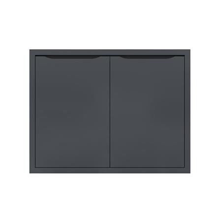 บานซิงค์คู่ MJ ECO 86x66 ซม. สี GREY GRAPHITE_0