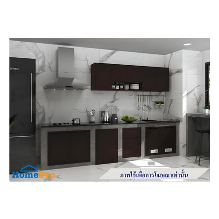 บานซิงค์คู่พร้อมช่องระบาย MJ ECO 86x66 ซม. สี DARK CHOCOLATE_4