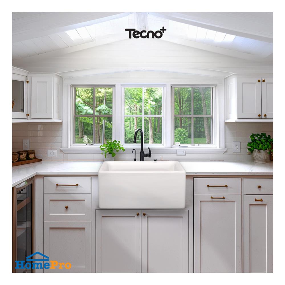 ซิงค์ฝัง 1 หลุม TECNOPLUS TNP 508457 C สีขาว 50.8 ซม.