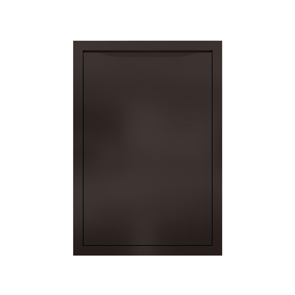 บานซิงค์เดี่ยว MJ ECO 46x66 ซม. สี DARK CHOCOLATE