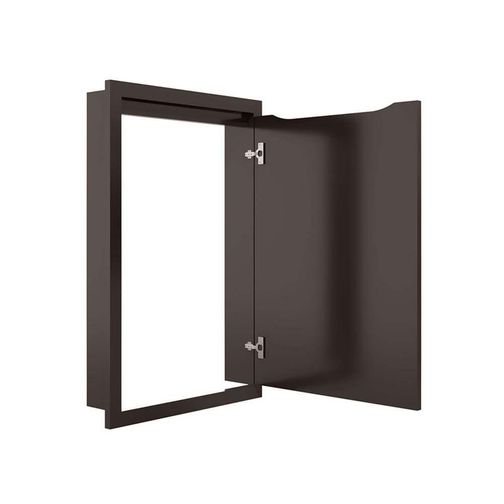 บานซิงค์เดี่ยว MJ ECO 46x66 ซม. สี DARK CHOCOLATE