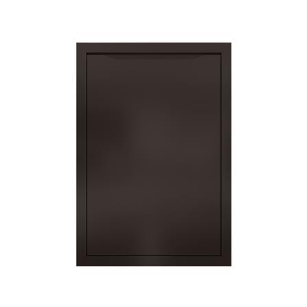 บานซิงค์เดี่ยว MJ ECO 46x66 ซม. สี DARK CHOCOLATE_0