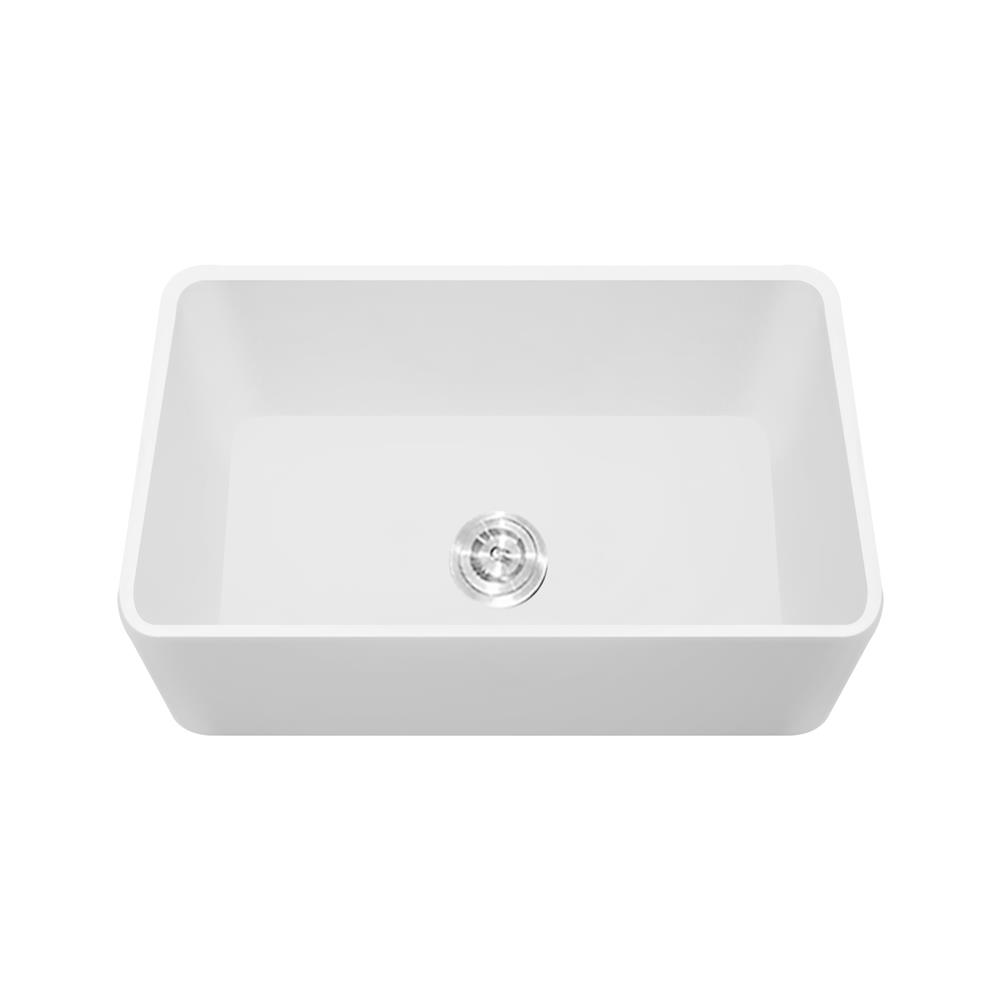 ซิงค์ฝัง 1 หลุม TECNOPLUS TNP 761457 C สีขาว 76.1 ซม.