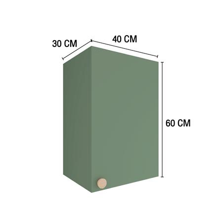 ตู้แขวนเดี่ยว MJ DOT 40x60 ซม. สี MATCHA_3