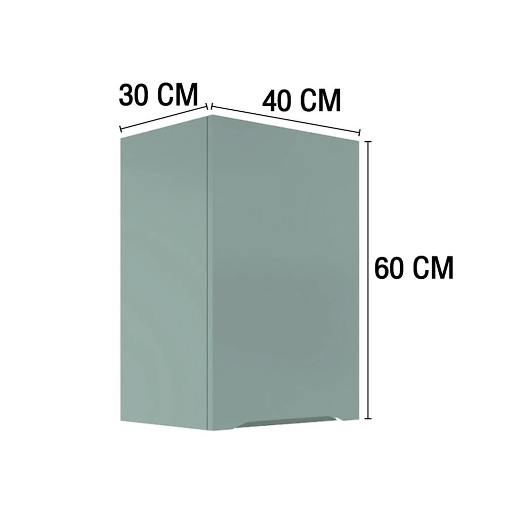 ตู้แขวนเดี่ยว MJ ECO 40x60 ซม. สี SEA SALT