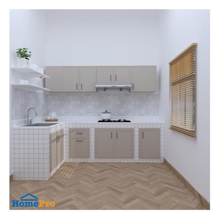 ตู้แขวนเดี่ยว MJ SLIM SHAKER 60x60 ซม. สี BEIGE_2