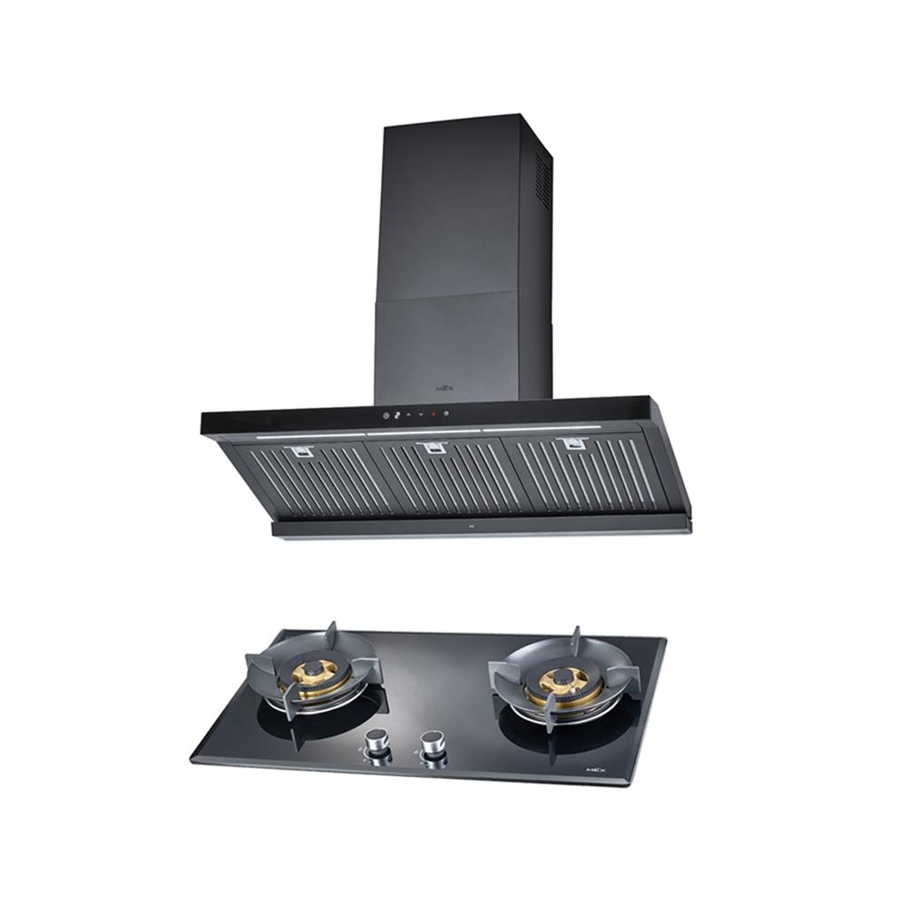 เตาฝัง+เครื่องดูดควัน MEX V3772MHR+K635BFB90