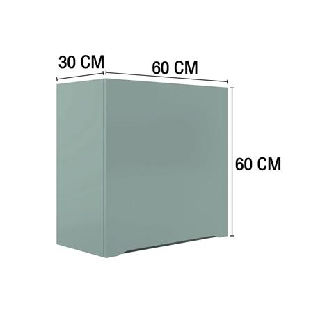 ตู้แขวนเดี่ยว MJ ECO 60x60 ซม. สี SEA SALT_4