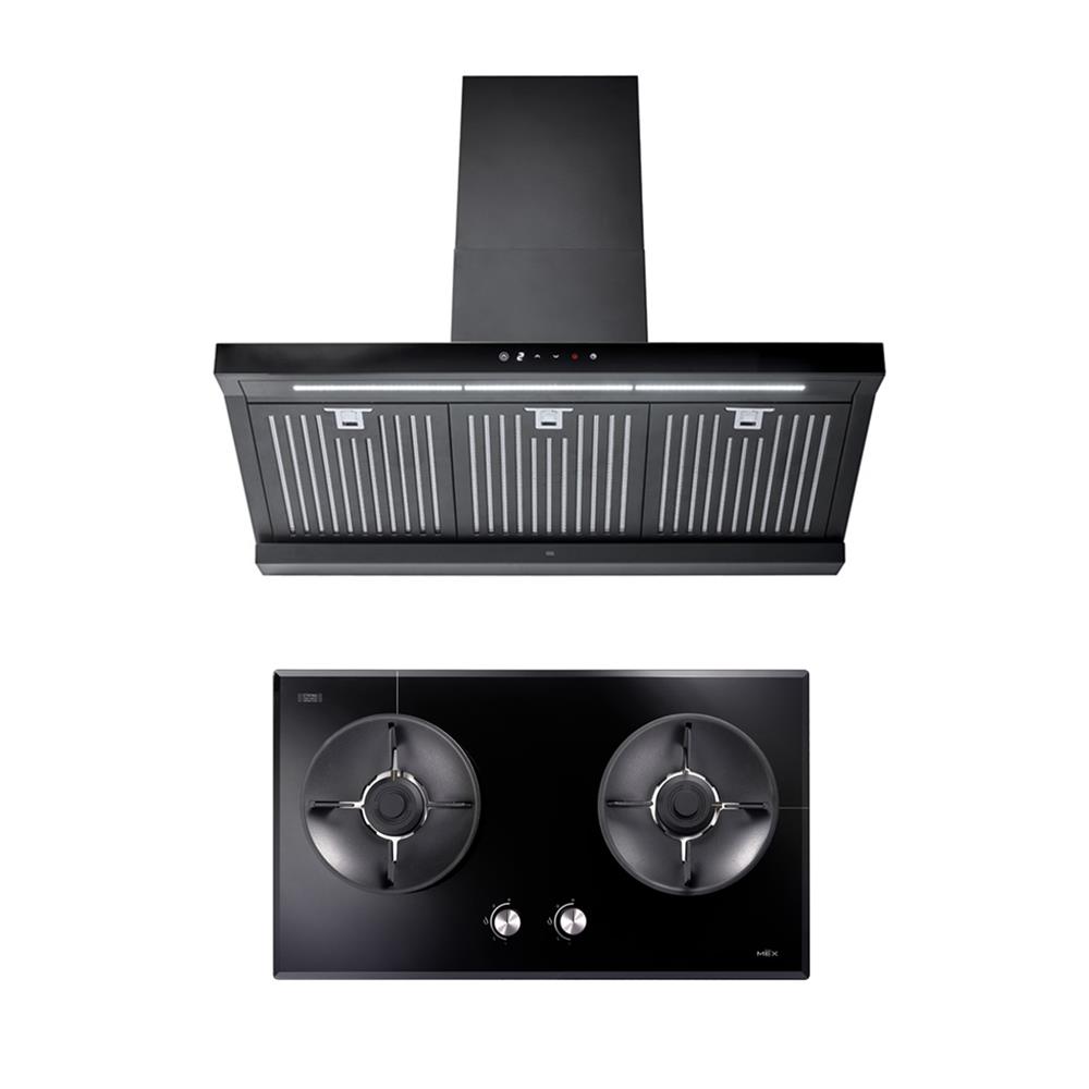 เตาฝัง+เครื่องดูดควัน MEX V7812MHR+K635BFB90