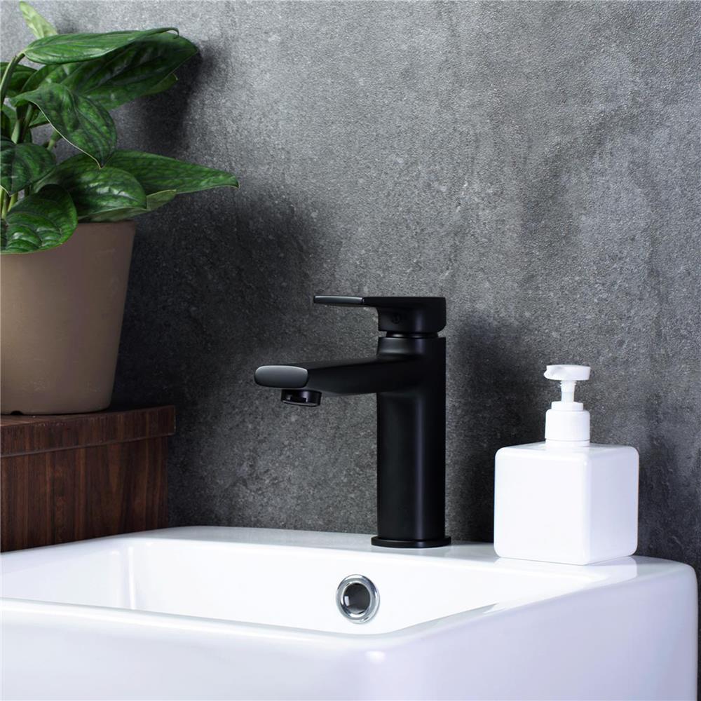 ก๊อกอ่างล้างหน้าผสม RASLAND RA A111-A22-BLK