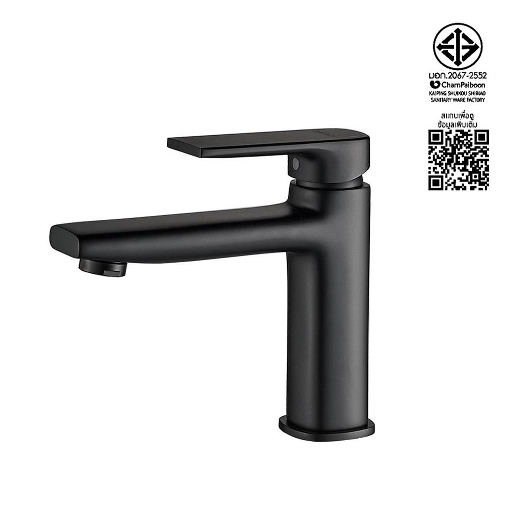 ก๊อกอ่างล้างหน้าผสม RASLAND RA A111-A22-BLK