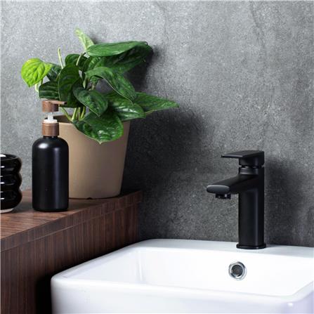 ก๊อกอ่างล้างหน้าผสม RASLAND RA A111-A22-BLK_2