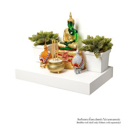 หิ้งพระติดผนัง FASTTECT SS2404-P 40 ซม. สีขาว_0