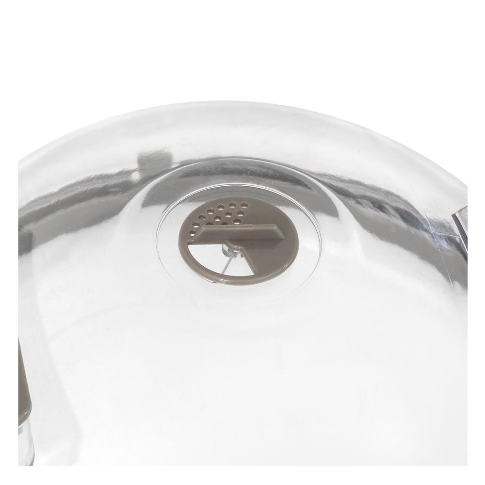 ภาชนะไมโครเวฟฝาครอบ KECH STEAM 26 ซม. สีเทา