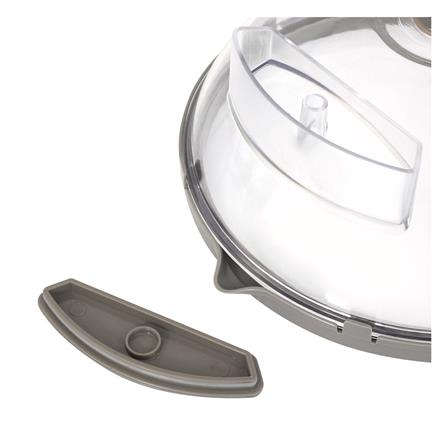 ภาชนะไมโครเวฟฝาครอบ KECH STEAM 26 ซม. สีเทา_3