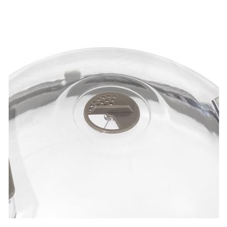 ภาชนะไมโครเวฟฝาครอบ KECH STEAM 26 ซม. สีเทา_4