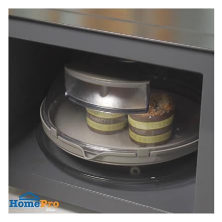 ภาชนะไมโครเวฟฝาครอบ KECH STEAM 26 ซม. สีเทา_6