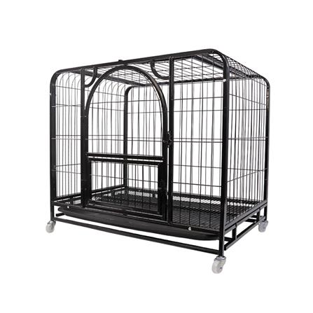 กรงสุนัข PETUS 94 ซม. สีดำ_0