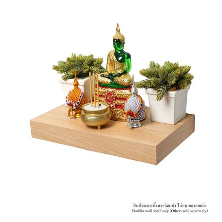 หิ้งพระติดผนัง FASTTECT SS2404-P 40 ซม. สีเมเปิ้ล_0