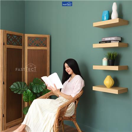 หิ้งพระติดผนัง FASTTECT SS2404-P 40 ซม. สีเมเปิ้ล_1