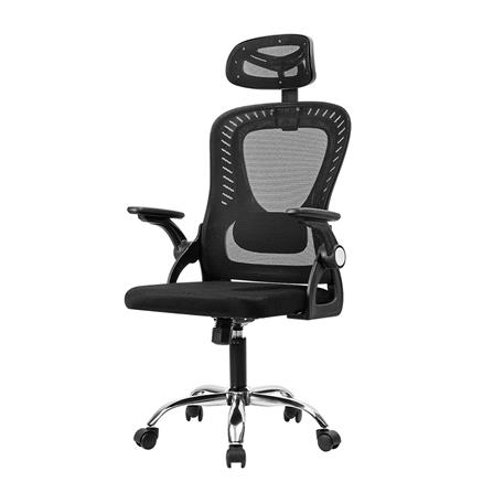 เก้าอี้สำนักงาน DELI E4958-BK-01 สีดำ_0