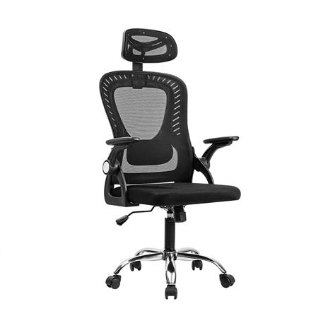 เก้าอี้สำนักงาน DELI E4958-BK-01 สีดำ_1