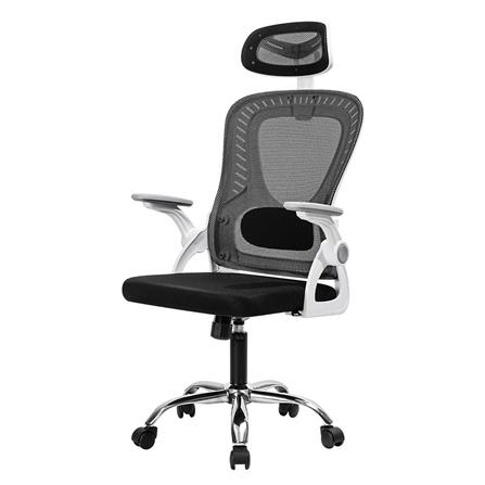 เก้าอี้สำนักงาน DELI E4959-WH-01 สีดำ/ขาว_0