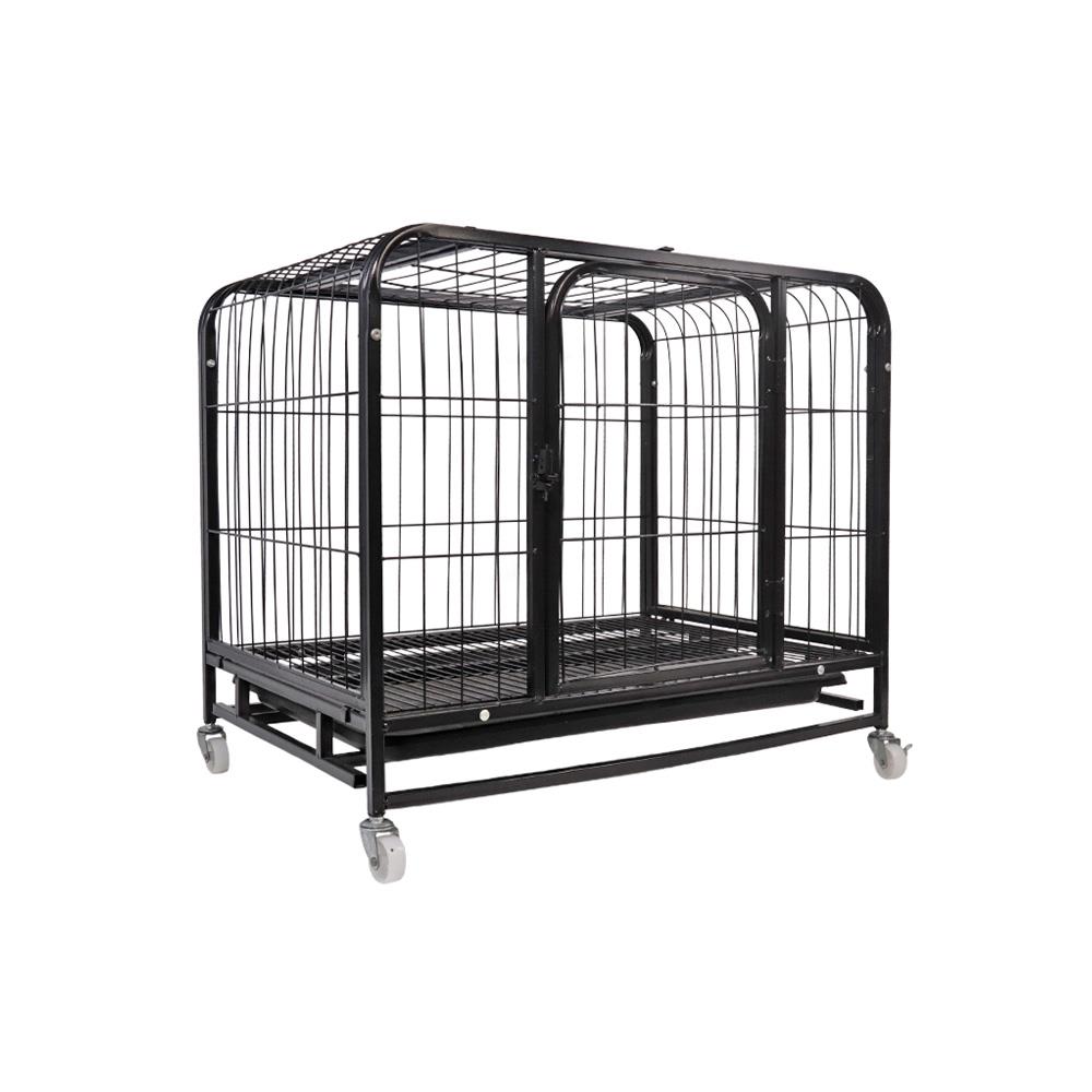 กรงสุนัข PETUS 78 ซม. สีดำ
