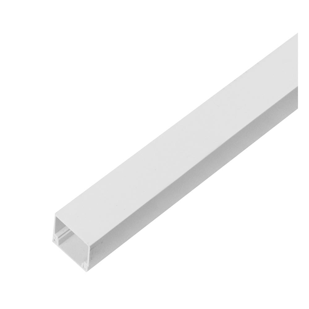 รางเดินสายไฟฟ้า UPVC HACO 25X25 มม. 2 ม. สีขาว