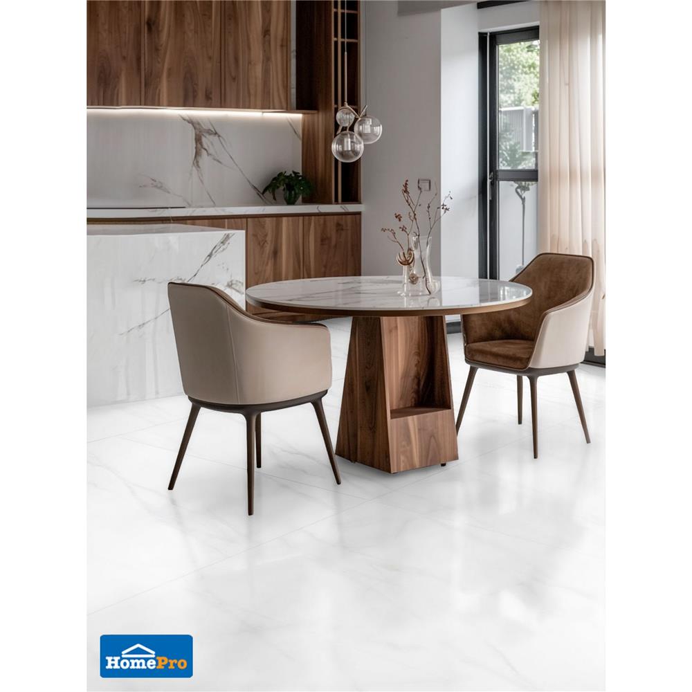 กระเบื้องพื้นพอร์ซเลน 60x120 ซม. TARA ควีนสโตน ขาว A 1.44 ตร.ม.