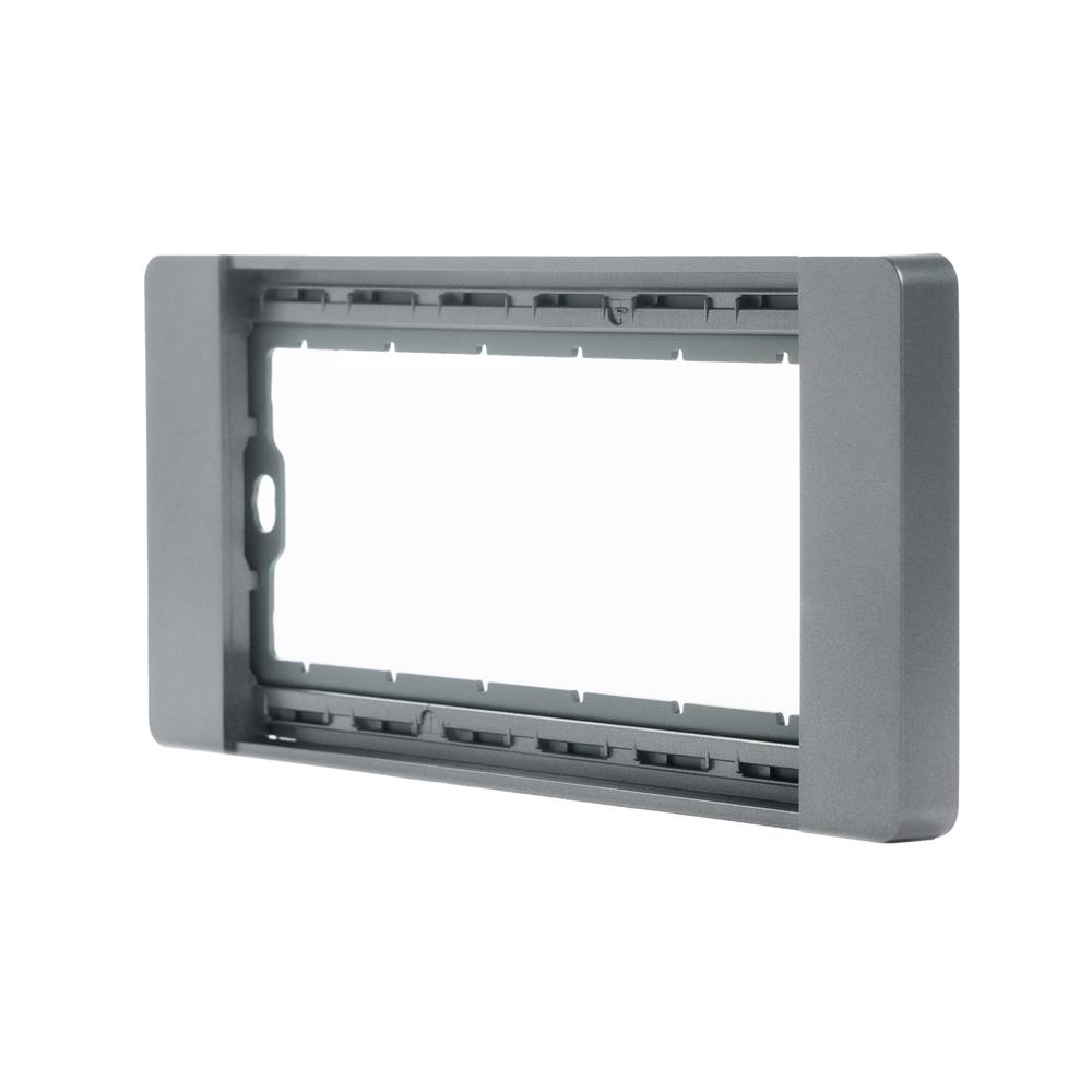 หน้ากาก 2 ช่อง SIMON HN188H-GR7 สีเทา